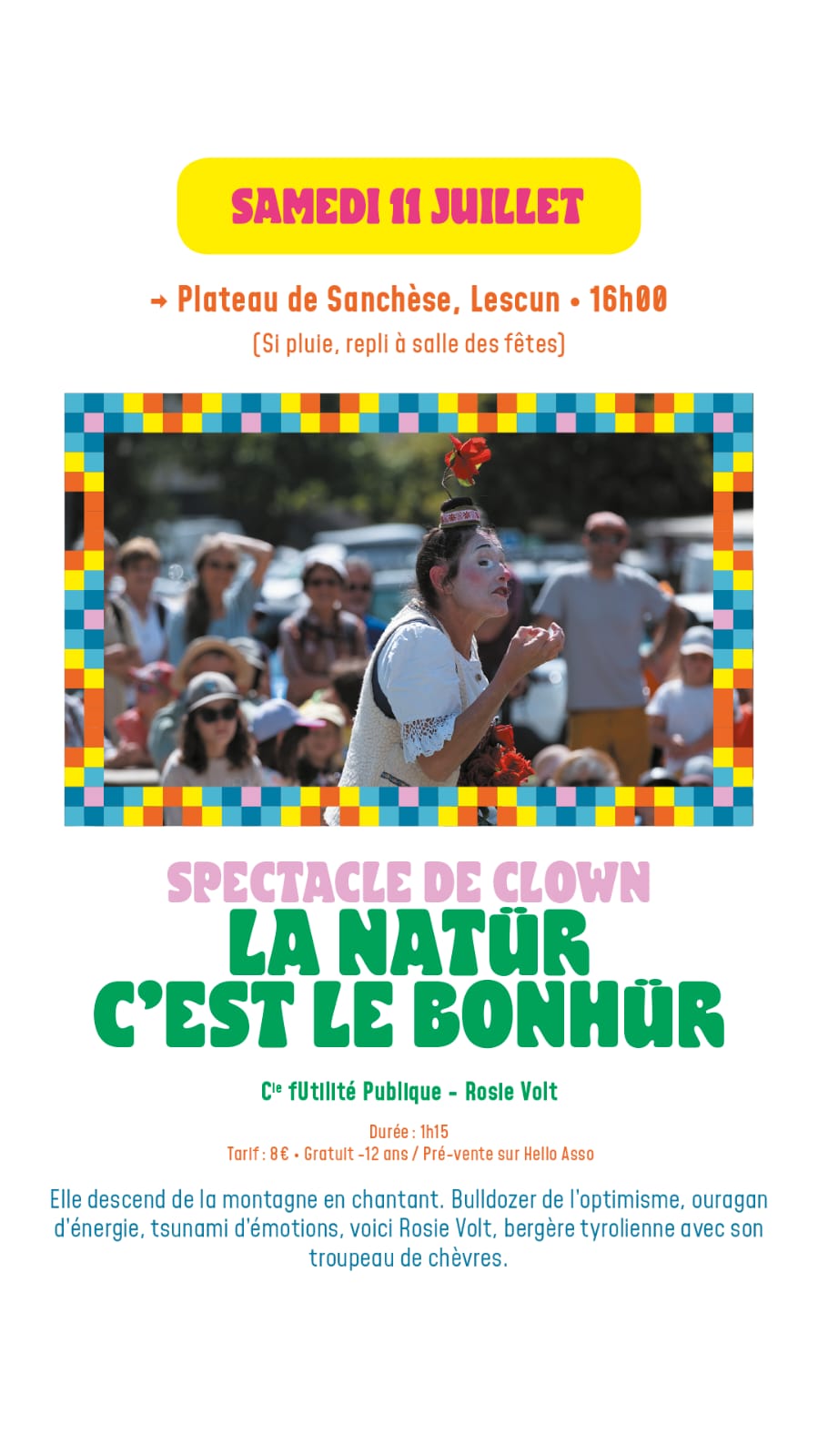 Programme du Cabaret Textile 2026