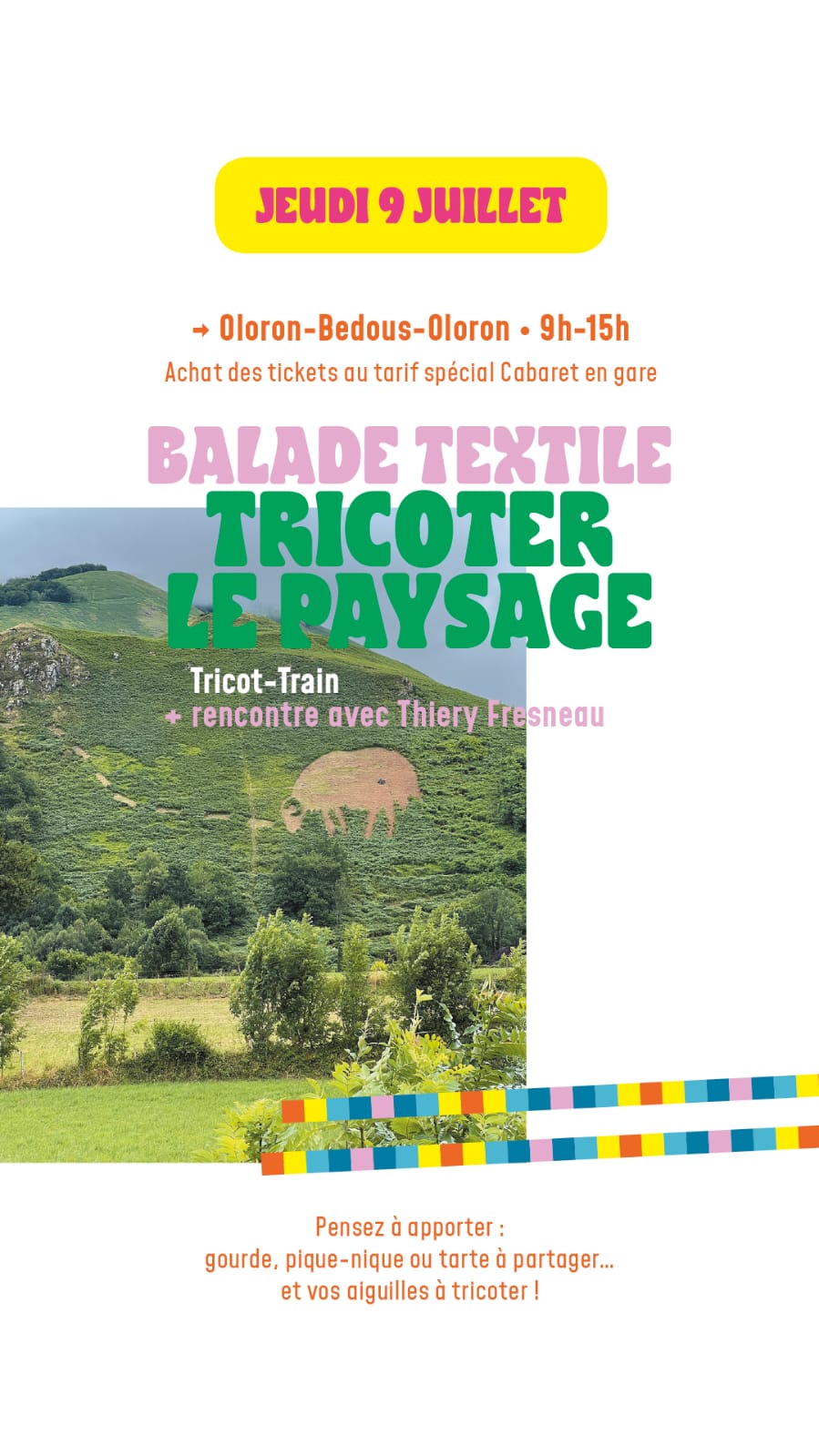 Programme du Cabaret Textile 2026