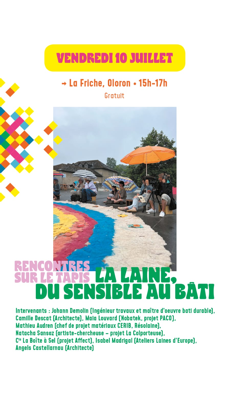 Programme du Cabaret Textile 2026
