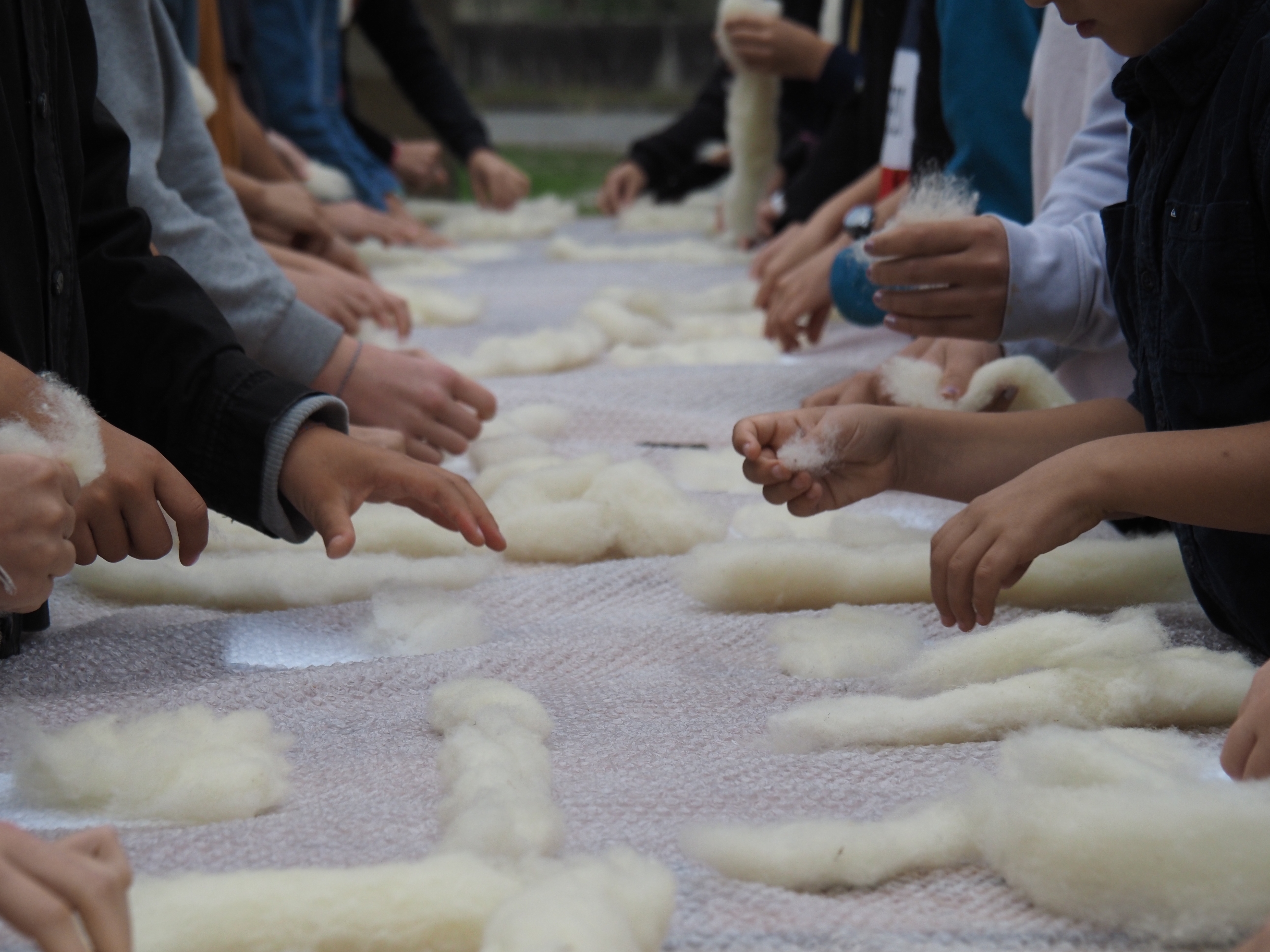 Ateliers du laboratoire textile de TRAM-E