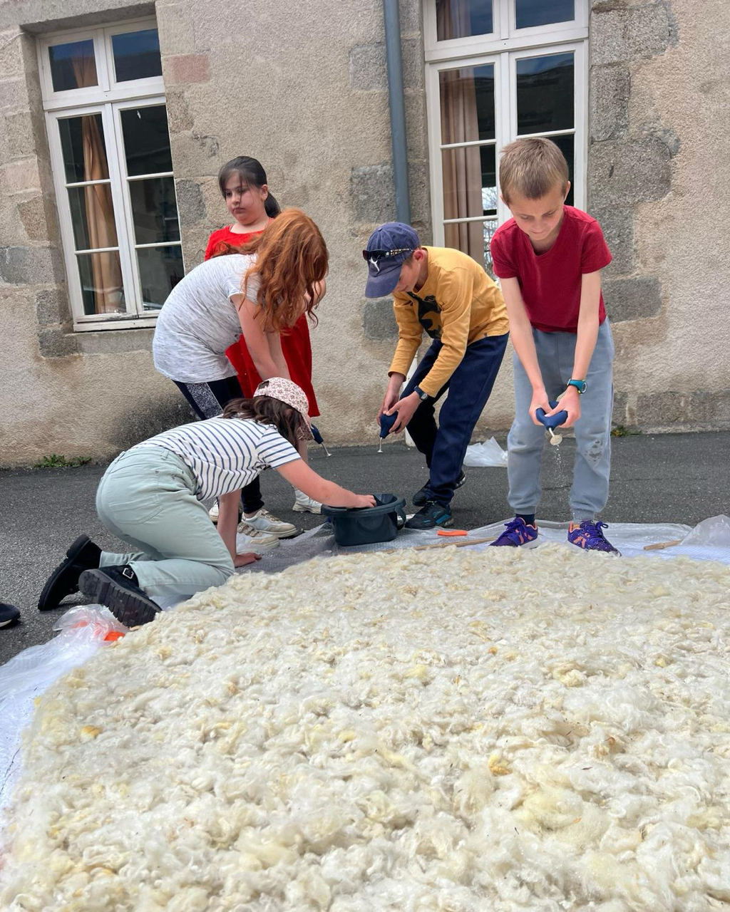 Stage tout public de tissage, feutrage ou teinture au laboratoire textile de TRAM-E